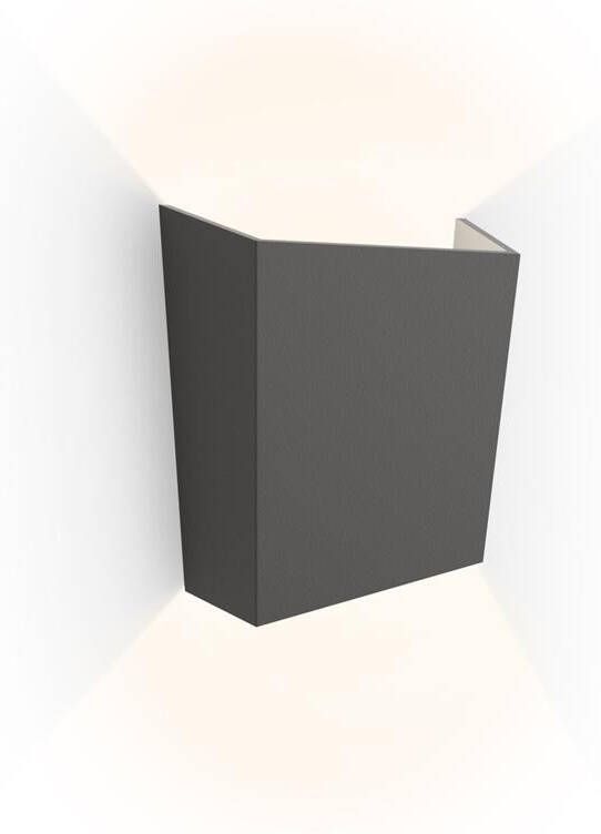 Vibia Break Plus Outdoor 4114 wandlamp LED donker antraciet