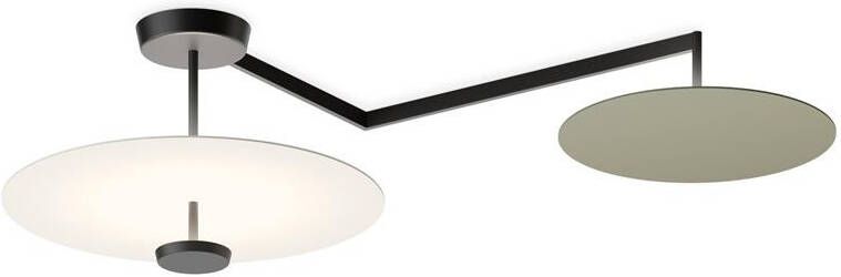 Vibia Flat 5910 plafondlamp LED White Green L1