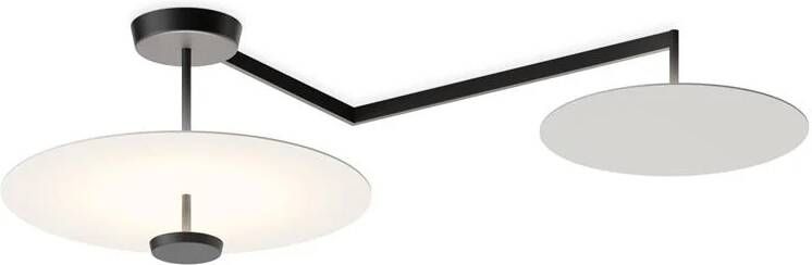 Vibia Flat 5910 plafondlamp LED White Grey L1