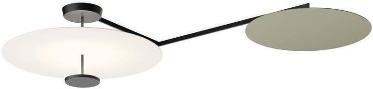 Vibia Flat 5924 plafondlamp LED White Green L1