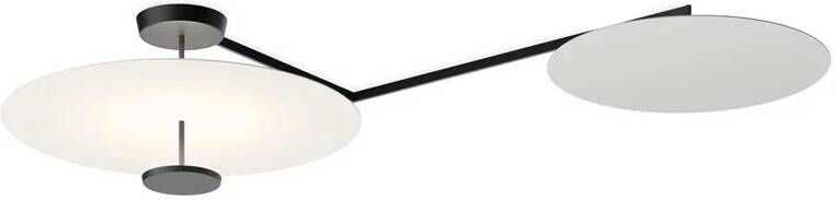 Vibia Flat 5924 plafondlamp LED White Grey L1