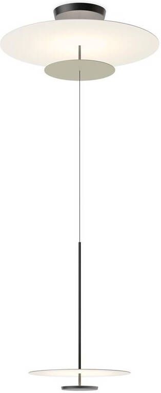 Vibia Flat 5930 hanglamp Ø90 LED Green L1