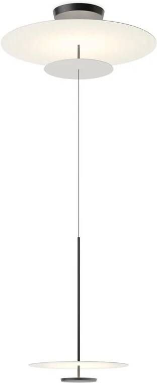 Vibia Flat 5930 hanglamp Ø90 LED Grey L1