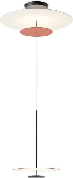 Vibia Flat 5930 hanglamp Ø90 LED Terra Red
