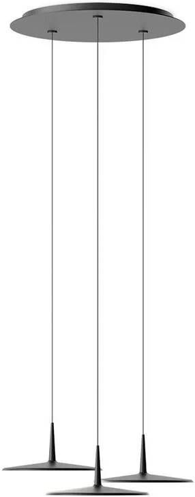 Vibia Skan 0280 cluster hanglamp LED Ø57 Black