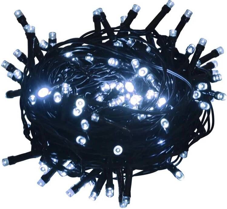 VidaXL Lichtsnoer 1000 LED's binnen en buiten IP44 100 m koudwit