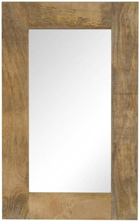 VidaXL Spiegel 50x80 cm massief mangohout