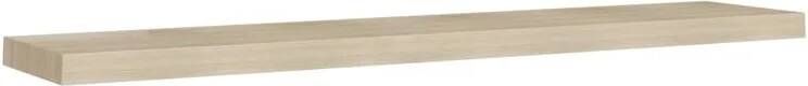 VidaXL Wandschap zwevend 120x23 5x3 8 cm MDF eikenkleurig