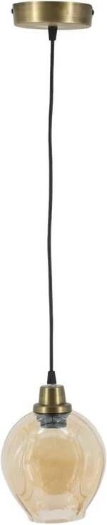 Vtw Living Hanglamp Eetkamer Woonkamer Slaapkamer Vintage Goud 17 cm