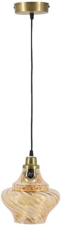 Vtw Living Hanglamp Eetkamer Woonkamer Slaapkamer Vintage Goud 21 cm