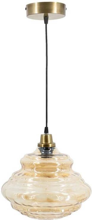 Vtw Living Hanglamp Eetkamer Woonkamer Slaapkamer Vintage Goud 30 cm