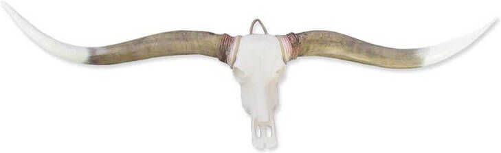 Vtw Living Skull Decoratie imitatie longhoorn 170 cm