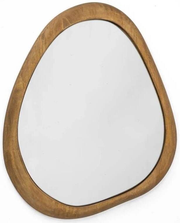 Vtw Living Spiegel Hout Organisch Asymmetrisch 47 5 x 2 x 52 cm