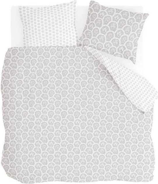Walra Dekbedovertrek Vintage Memory 200x220 Grijs