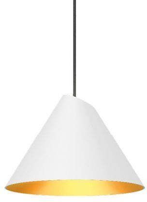 Wever & Ducre Shiek 1.0 hanglamp LED wit|goud