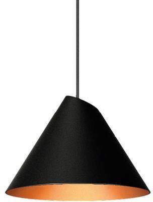 Wever & Ducre Shiek 1.0 hanglamp LED zwart|koper