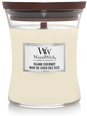 WoodWick Medium Candle Island Coconut