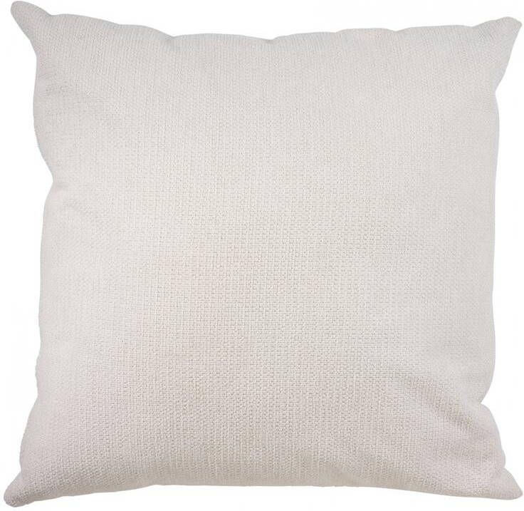Woonexpress Sierkussen Miton Wit Polyester 60x60x0cm (BxHxD)