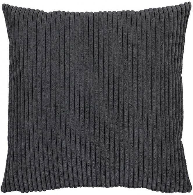 Woonexpress Sierkussen Ribbels Grijs Polyester 45x45x0cm (BxHxD)