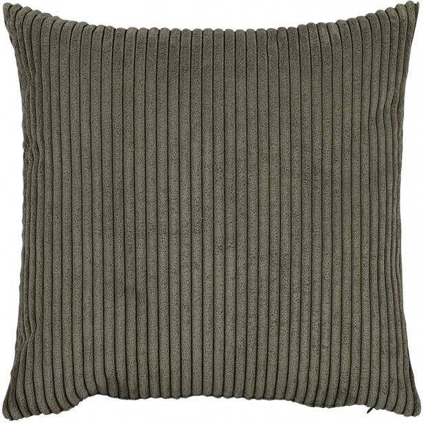 Woonexpress Sierkussen Ribbels Groen Polyester 45x45x0cm (BxHxD)