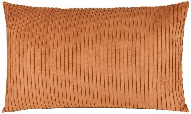 Woonexpress Sierkussen Ribbels Oranje Polyester