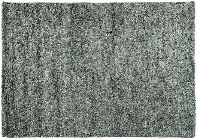 Woonexpress Vloerkleed Shaggy Deluxe Groen Wol