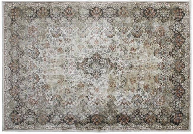 Woonexpress Vloerkleed Vince Beige|Grijs Viscose