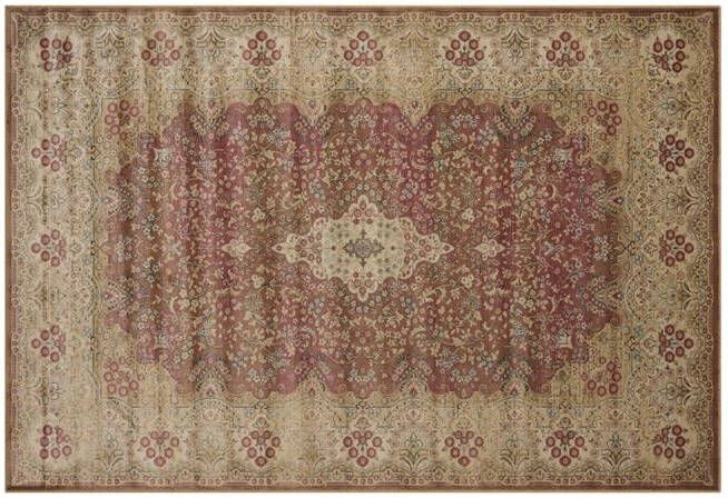 Woonexpress Vloerkleed Vince Rood Viscose 160x0x230cm (BxHxD)