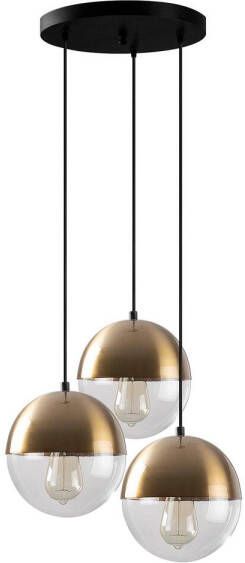 Goossens Lamp Bastos Hanglamp met 3 lichtpunten