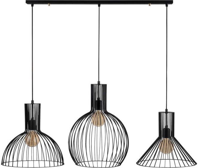 Goossens Lamp Fellini Hanglamp met 3 lichtpunten