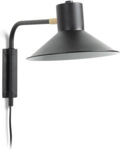 Kave Home Aleyla Metalen tafellamp aleyla met kastanjebruin afwerking