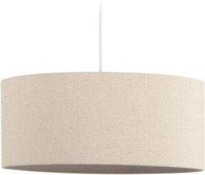Kave Home Nazli Lampenkap voor hanglamp nazli klein van linnen met beige afwerking Ø 50 cm