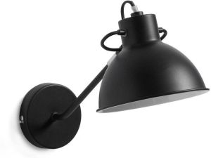 Kave Home Offelis wandlamp zwart