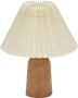 Kave Home Benicarlo tafellamp in hout met een natuurlijke beige - Thumbnail 1