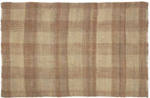Kave Home Daila jute tapijt met naturel en beige strepen 160 x 230