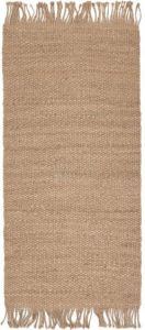 Kave Home Yazmila tapijt van 100% jute 70 x 140 cm