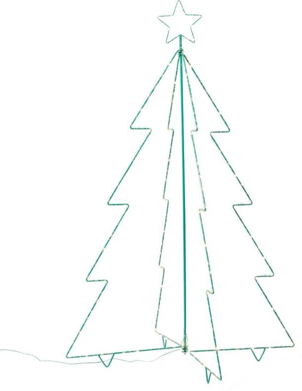 HEMA 3D Kerstboom 150 LED Lampjes 120x80cm (wit)