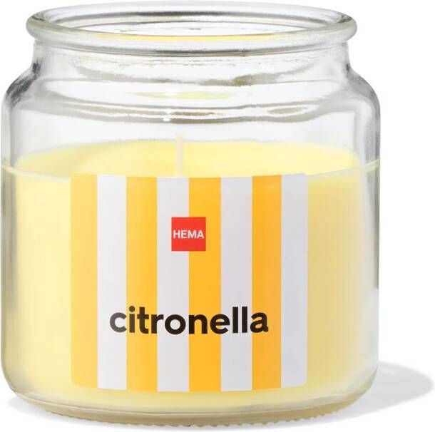 HEMA Citronella Geurkaars In Glas Met Ø10x10