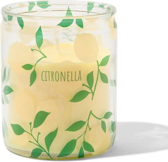 HEMA Citronella Geurkaars In Glas Met Ø6.5x8