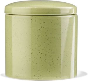 HEMA Decoratieve Aardewerk Pot Met Deksel Ø10.5x10.5 Groen (groen)