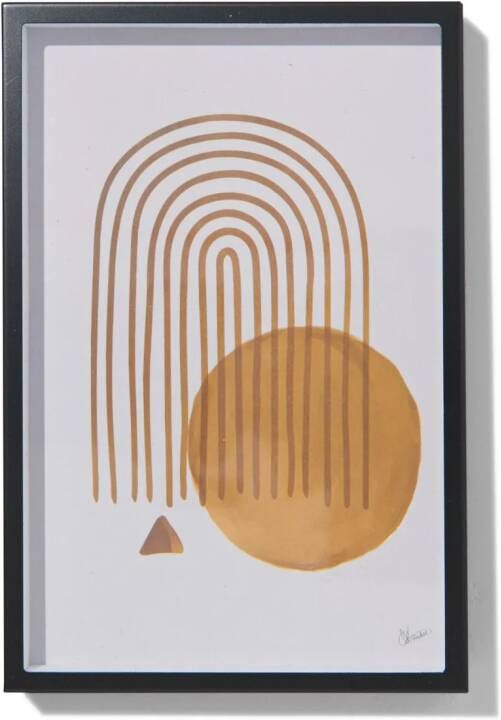 HEMA Fotolijst 10x15cm Zwart Metaal Zwart (zwart)