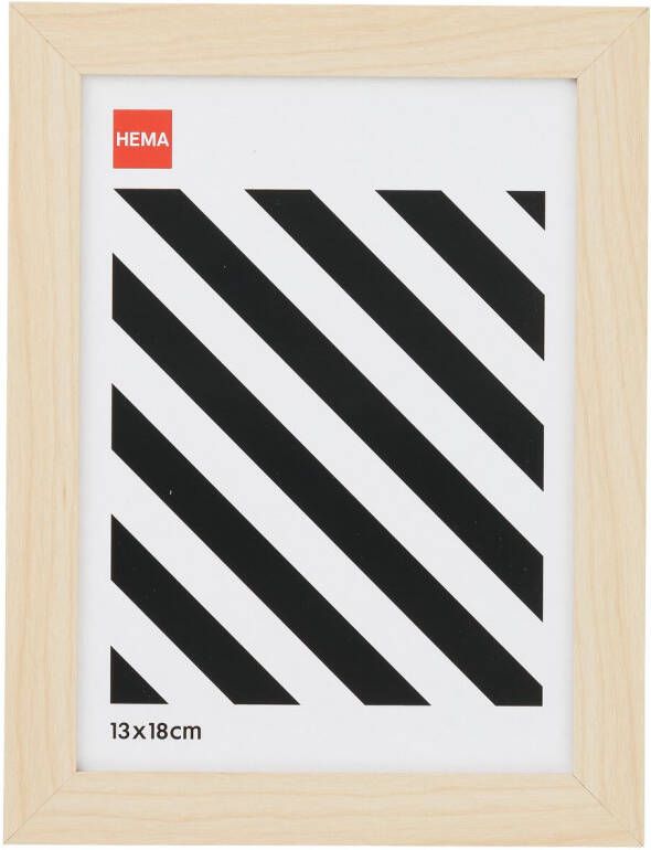 HEMA Fotolijst 13x18cm Naturel Hout (hout)