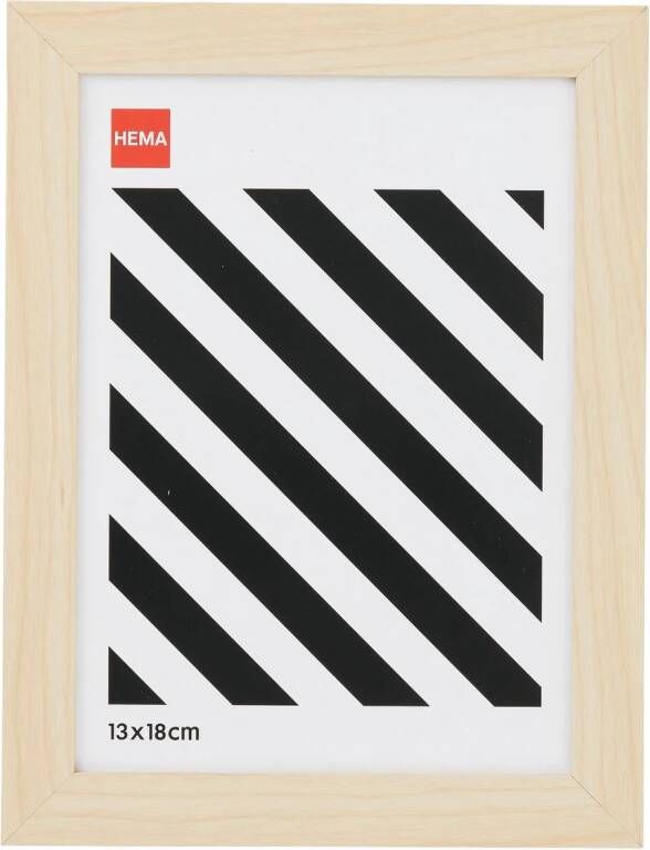 HEMA Fotolijst 13x18cm Naturel Hout (hout)