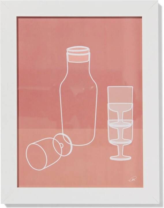 HEMA Fotolijst 15x20cm Wit Hout Wit (wit)