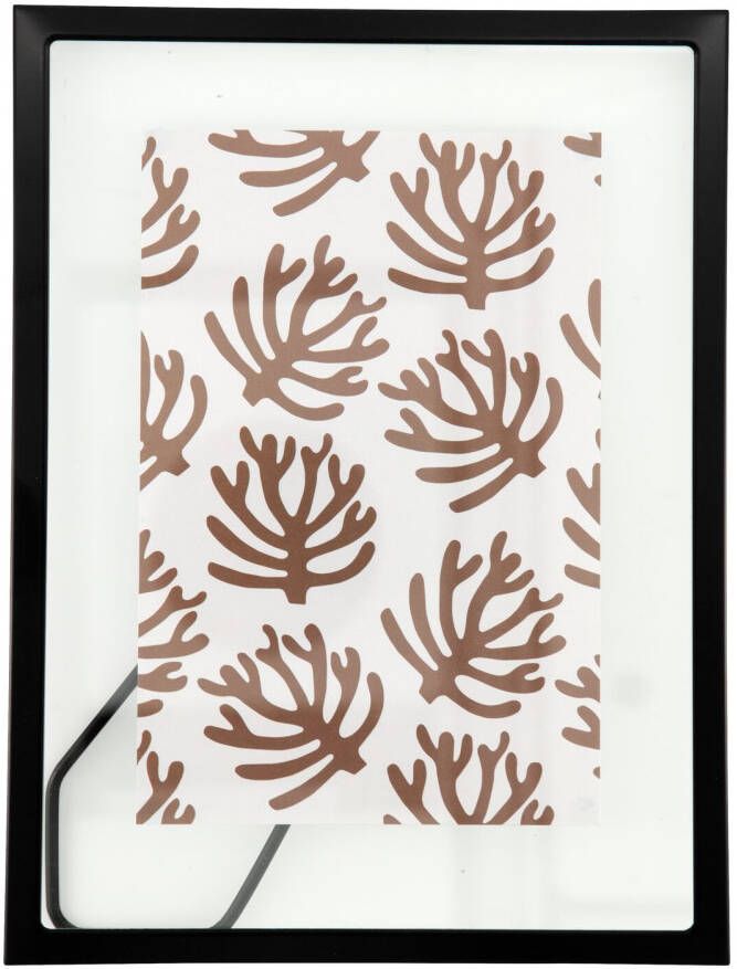 HEMA Fotolijst 15x20cm Zwart Metaal Floating (zwart)
