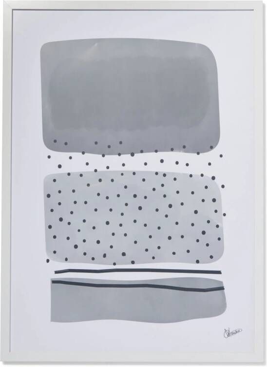 HEMA Fotolijst 50x70cm Wit Hout Wit (wit)