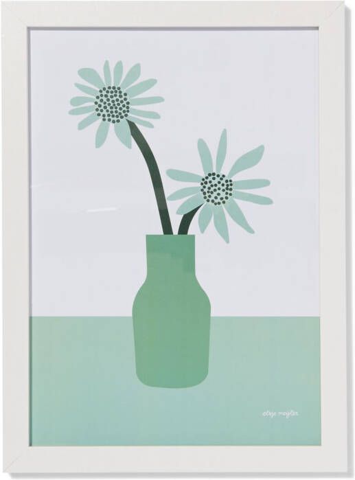 HEMA Fotolijst A4 Wit Hout (wit)