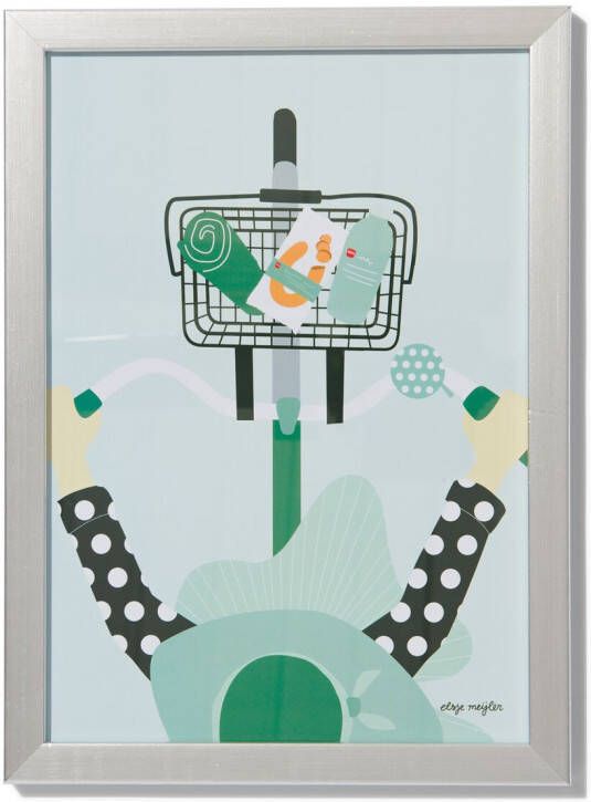 HEMA Fotolijst Basis A4 Zilver (zilver)