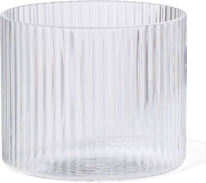 HEMA Glas Voor Geurkaars S Ribbel Transparant (transparant)