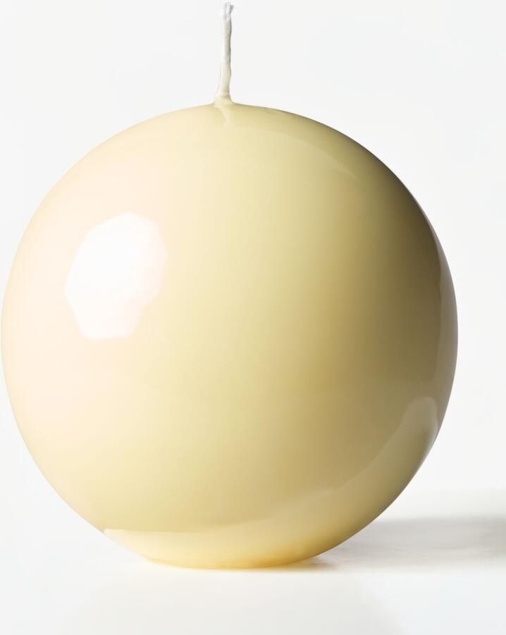 HEMA Bolkaars ⌀10cm Glad Lichtgeel (lichtgeel)